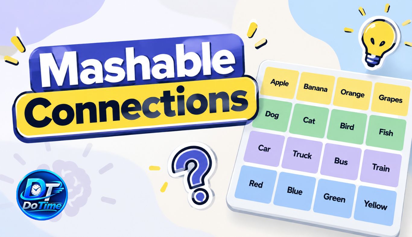 Mashable Connections: How to Play and Solve the Daily Puzzle
